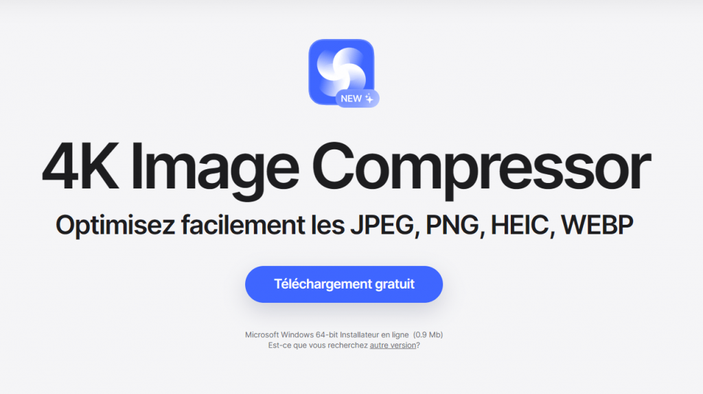 réduisez la taille de vos images 4K Image Compressor