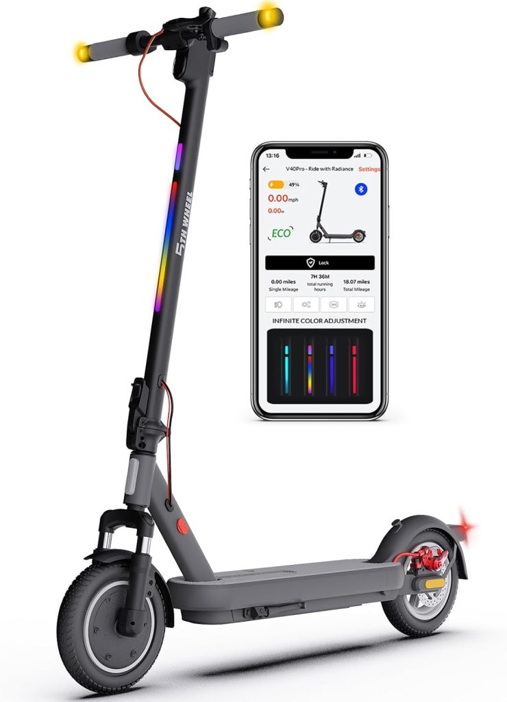 Trottinette Électrique pour Adulte 5TH WHEEL V40 Pro