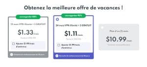 Prix de de PrivadoVPN