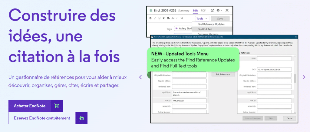 Equivalent EndNote